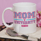 Mom University Personalized Coffee Mug